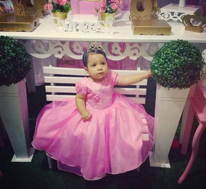 vestido festa de 1 ano princesa