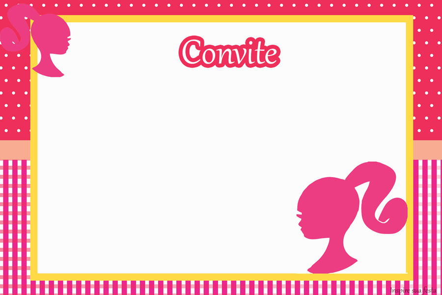 Convite digital de aniversário para editar, tema Barbie em 2023   Aniversário da barbie, Convite de aniversário, Convites digitais