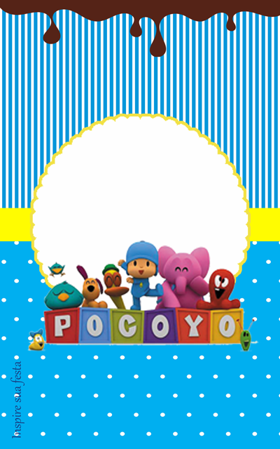 Kit Festa Pocoyo grátis para imprimir - Montando Minha Festa