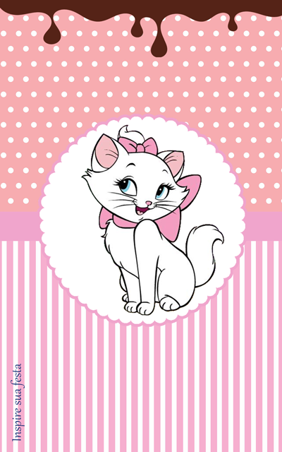 Kit Digital Clipart Gatinha Marie - 10 Pngs