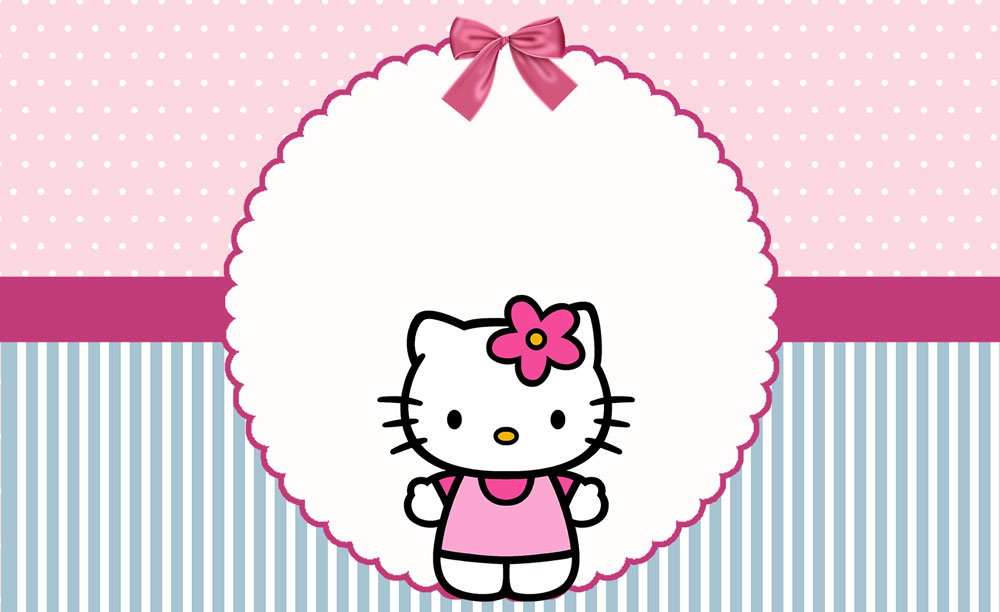 Hello Kitty – Kit festa infantil grátis para imprimir