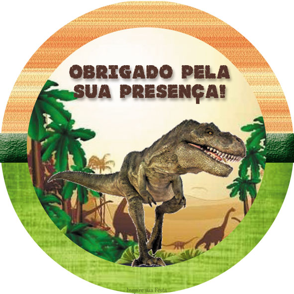Pin em Fiesta de dinosaurios