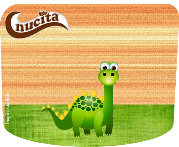 Kit Digital para imprimir dinossauro cute