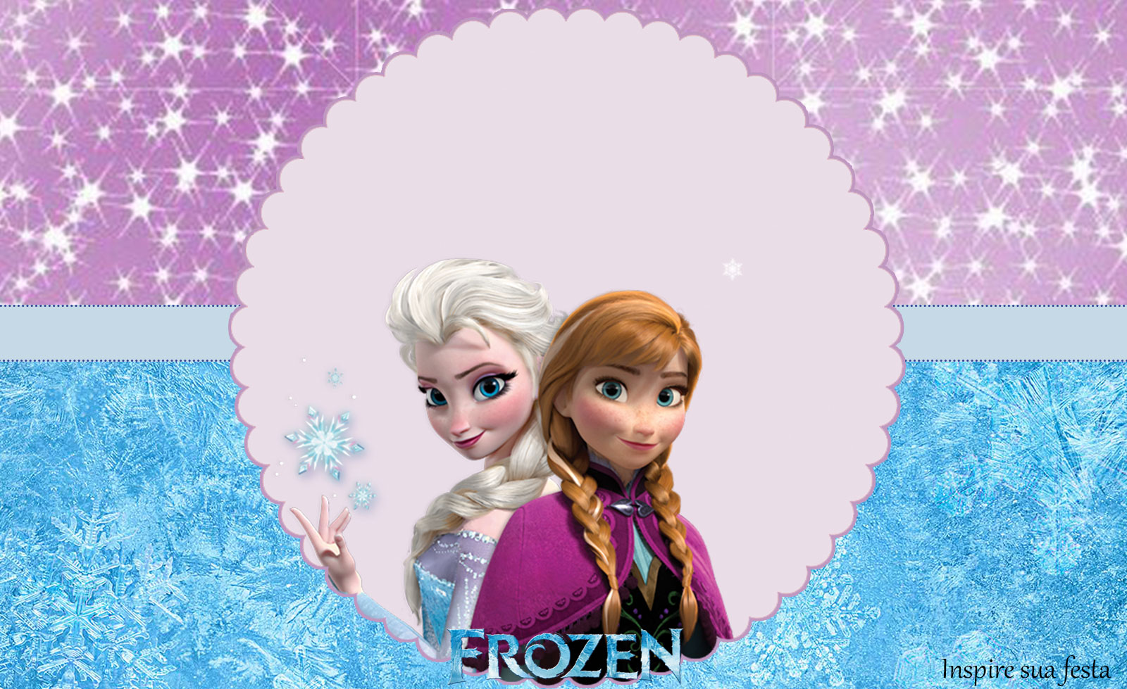 Frozen Kit 2 – Kit festa grátis para imprimir