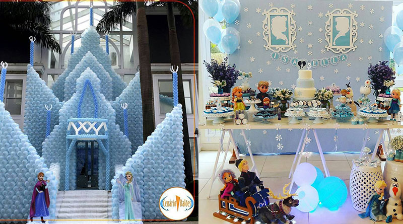 Mais de 30 ideias de decoração Frozen: Uma aventura congelante