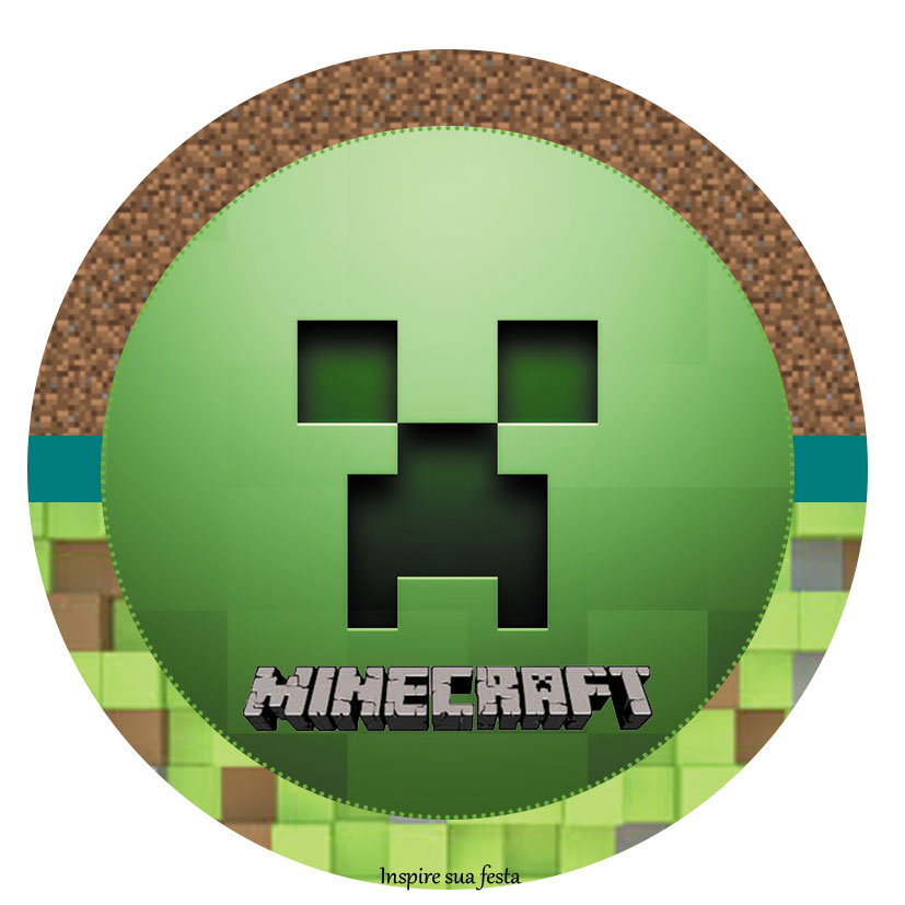 Minecraft - Kit digital gratuito - Inspire sua Festa ®  Mine craft party,  Kit festa minecraft, Coisas do minecraft