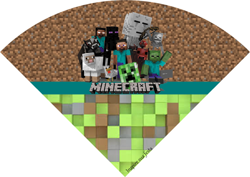 Minecraft - Kit digital gratuito - Inspire sua Festa ®  Mine craft party,  Kit festa minecraft, Coisas do minecraft