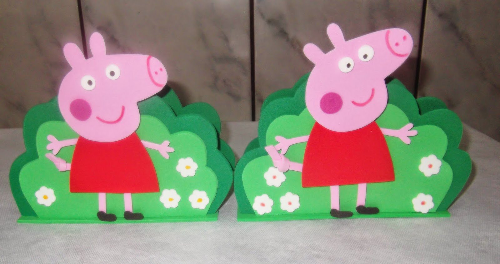 Como fazer Porta guardanapo Peppa Pig