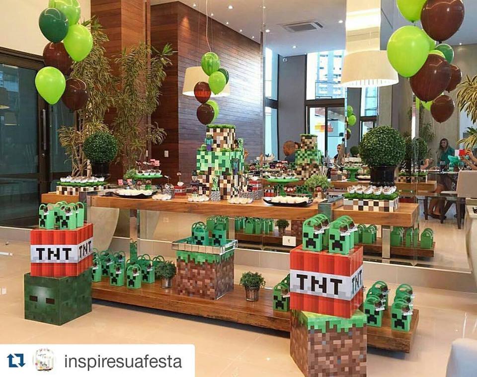 Minecraft - Kit digital gratuito - Inspire sua Festa ®  Minecraft party,  Minecraft party printables, Minecraft