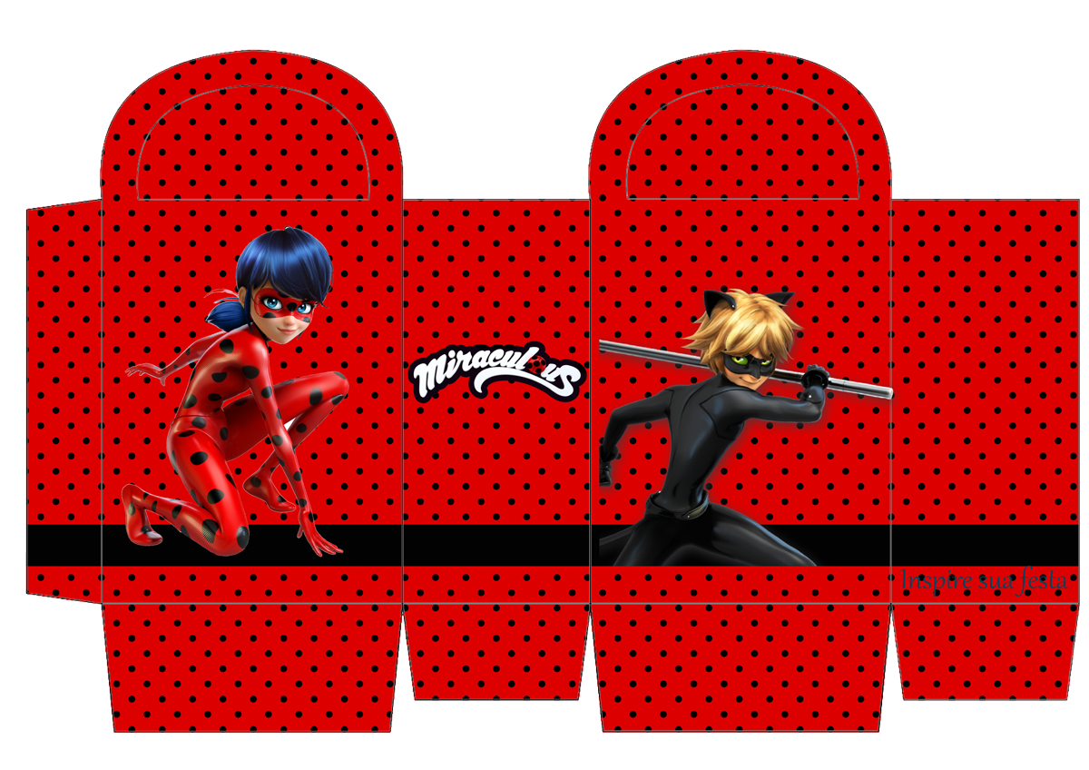 Miraculous Ladybug - Kit digital gratuito - Inspire sua Festa ®