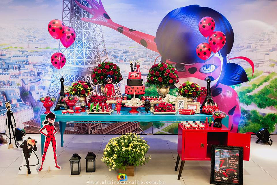 Decoração Festa Miraculous - LadyBug