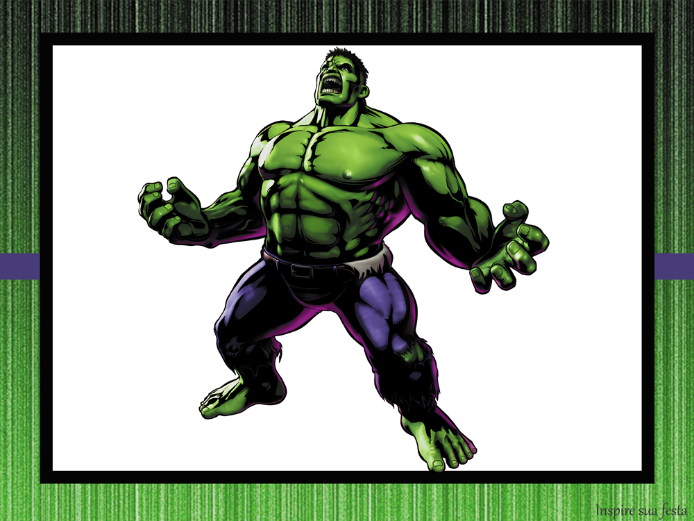 Hulk – Personalizados gratuitos