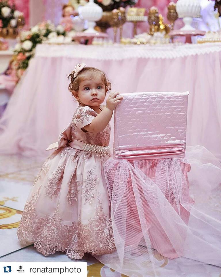 vestido de princesa para menina de 1 ano