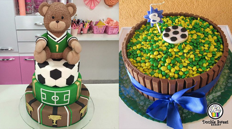 Bolo Bandeira do Brasil  Bolo brasil, Bolo de aniversário futebol,  Decoração copa do mundo