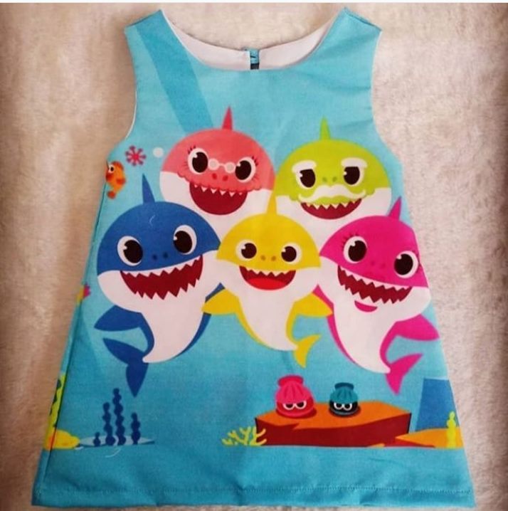roupa para festa baby shark