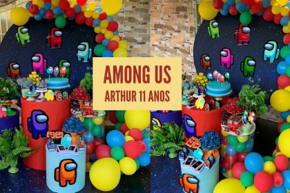 Festa Roblox - Arthur 8 anos 