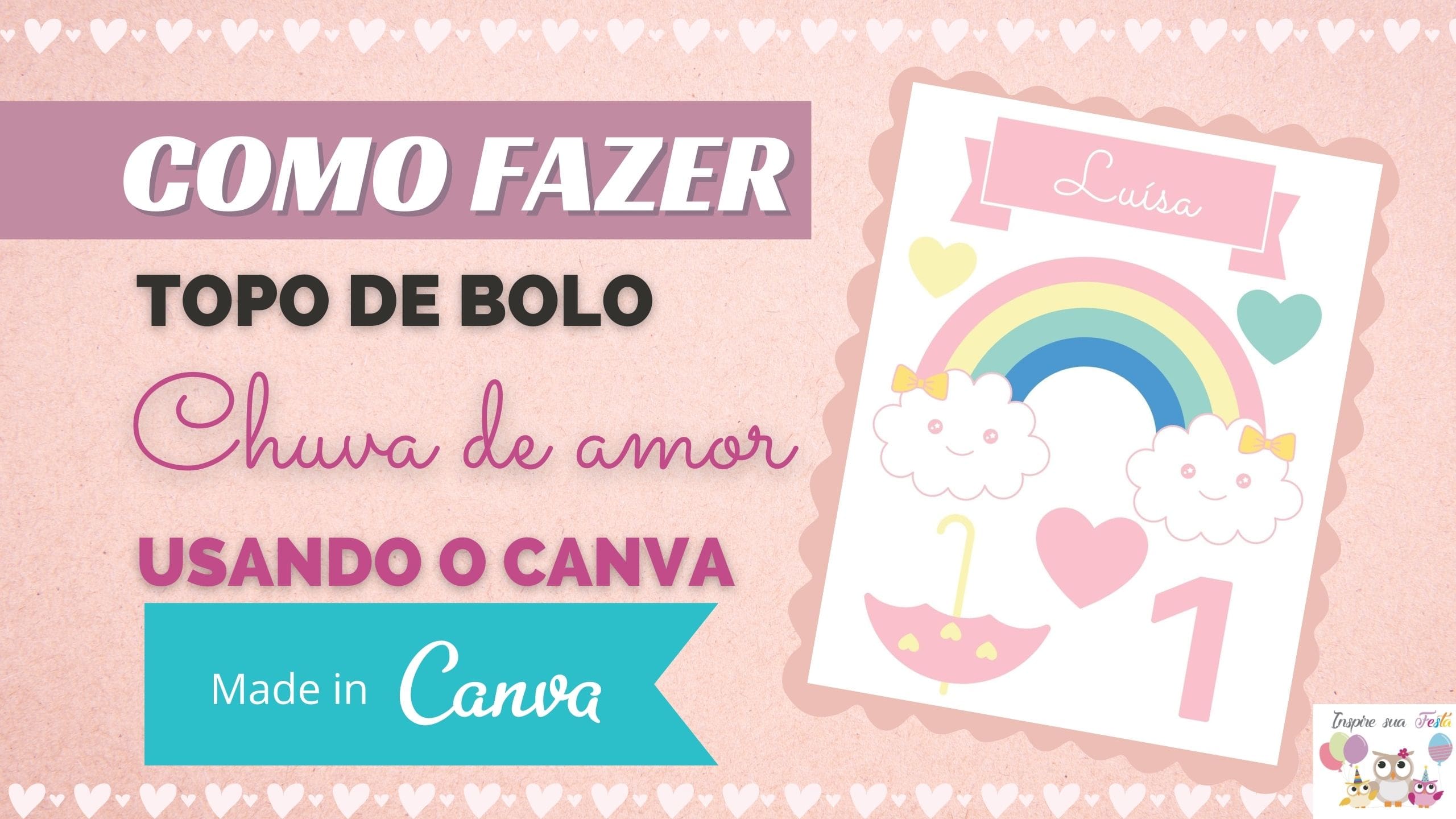 Topo de bolo feminino: dicas, tutoriais e modelos para imprimir