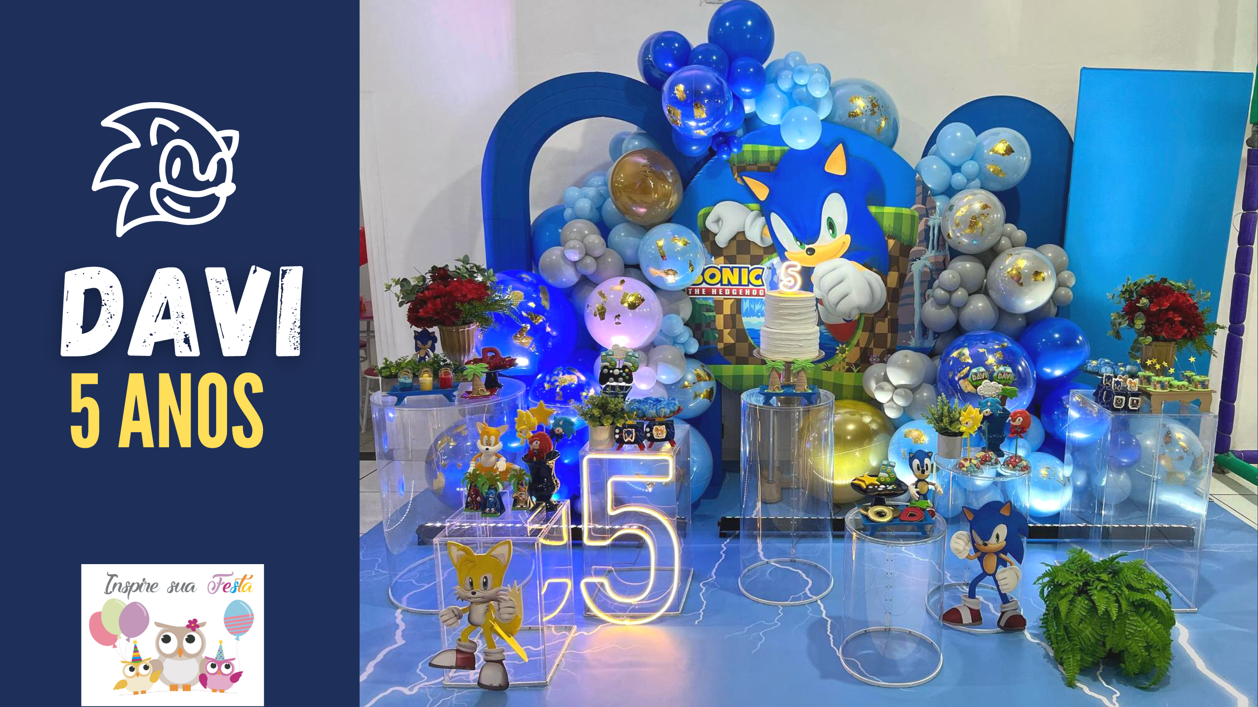 TURMA DO SONIC EM FELTRO - 6 PERSONAGENS.