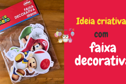 Kit Festa Super Mario Bros Filme - Decoração Infantil!